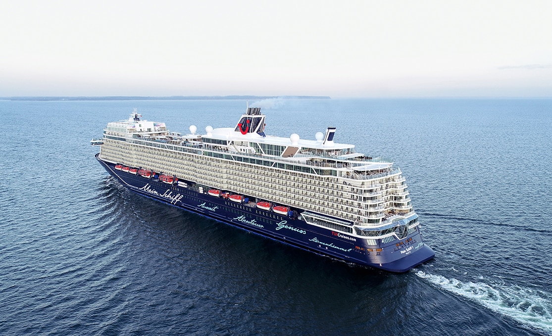 TUI Cruises führt Schiffsbesuche wieder ein
