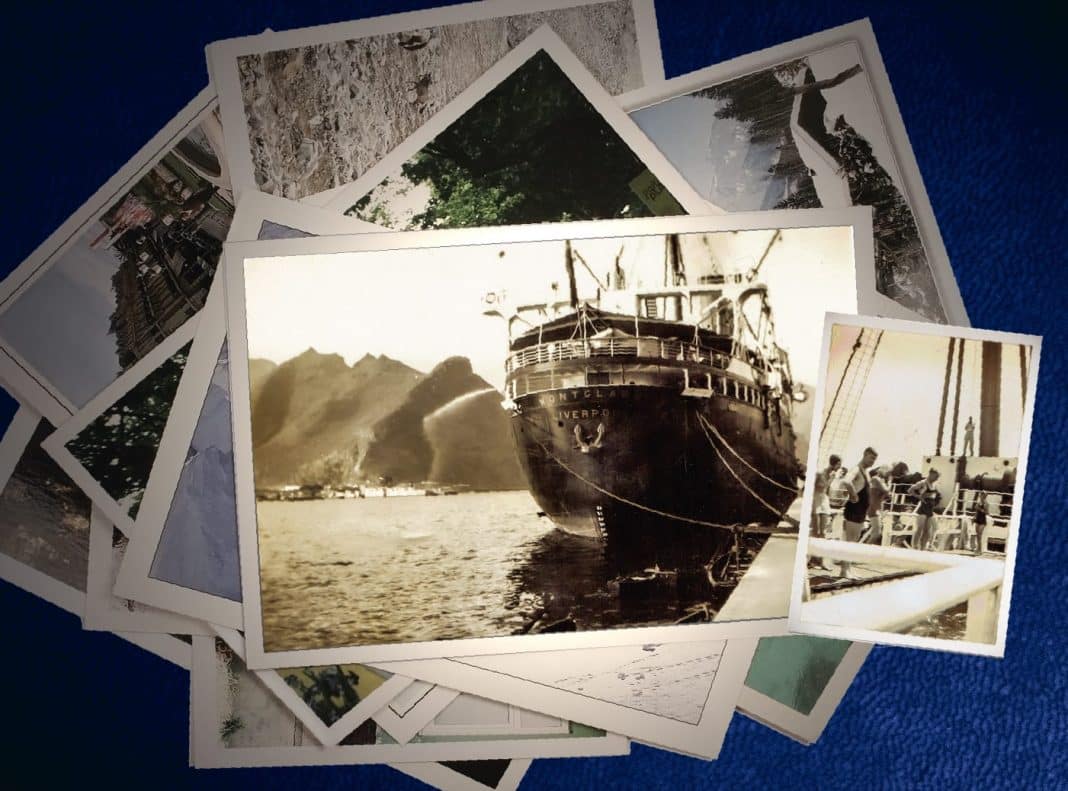 HMS Montclare 1933 im Hafen von Santa Cruz de Tenerife, Credits: © KIRA NOVA - stock.adobe.com (1), Miro Novak - stock.adobe.com (1); Reproduktion: Crucero (2)