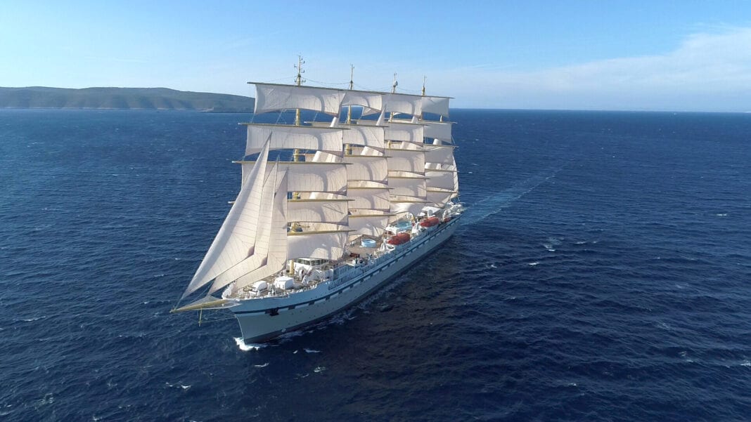Größtes Segelschiff der Welt: Golden Horizon; Foto: © Tradewind Voyages