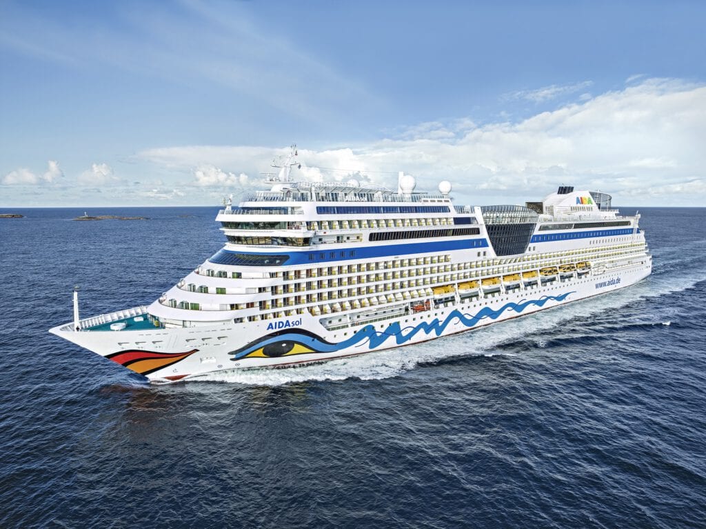 AIDAsol eröffnet die Kreuzfahrtsaison von AIDA Cruises in Deutschland. Foto: AIDA Cruises