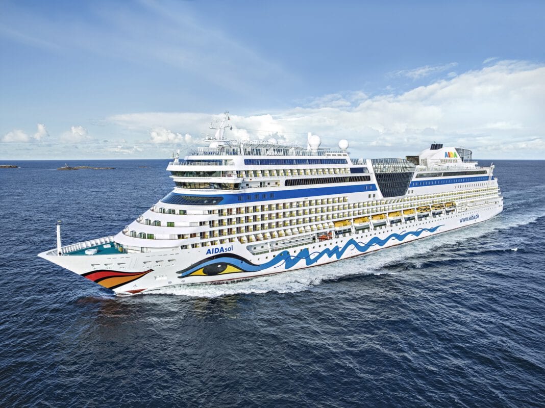 Die AIDAsol wird im Oktober 2023 wieder für eine Weltreise eingesetzt. Foto: AIDA Cruises