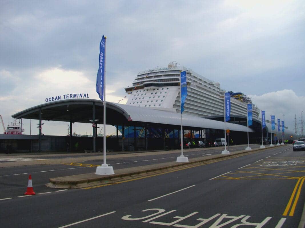 Ocean Cruise Terminal in Southampton. Foto: Christoph Assies