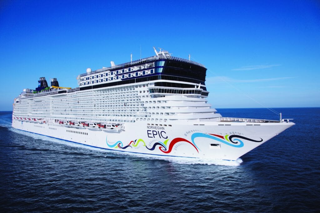 Im September wieder im Mittelmeer unterwegs: Die Norwegian Epic. Foto: Norwegian Cruise Line
