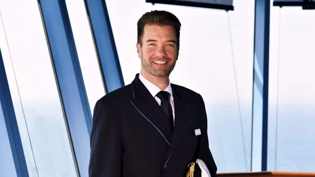 Wird Kapitän auf AIDAcosma: Vincent Cofalka. Foto: AIDA Cruises