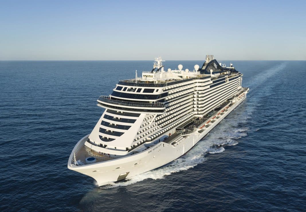 Die MSC Seascape debütiert im November 2025 in Galveston (Texas). Foto: MSC Cruises