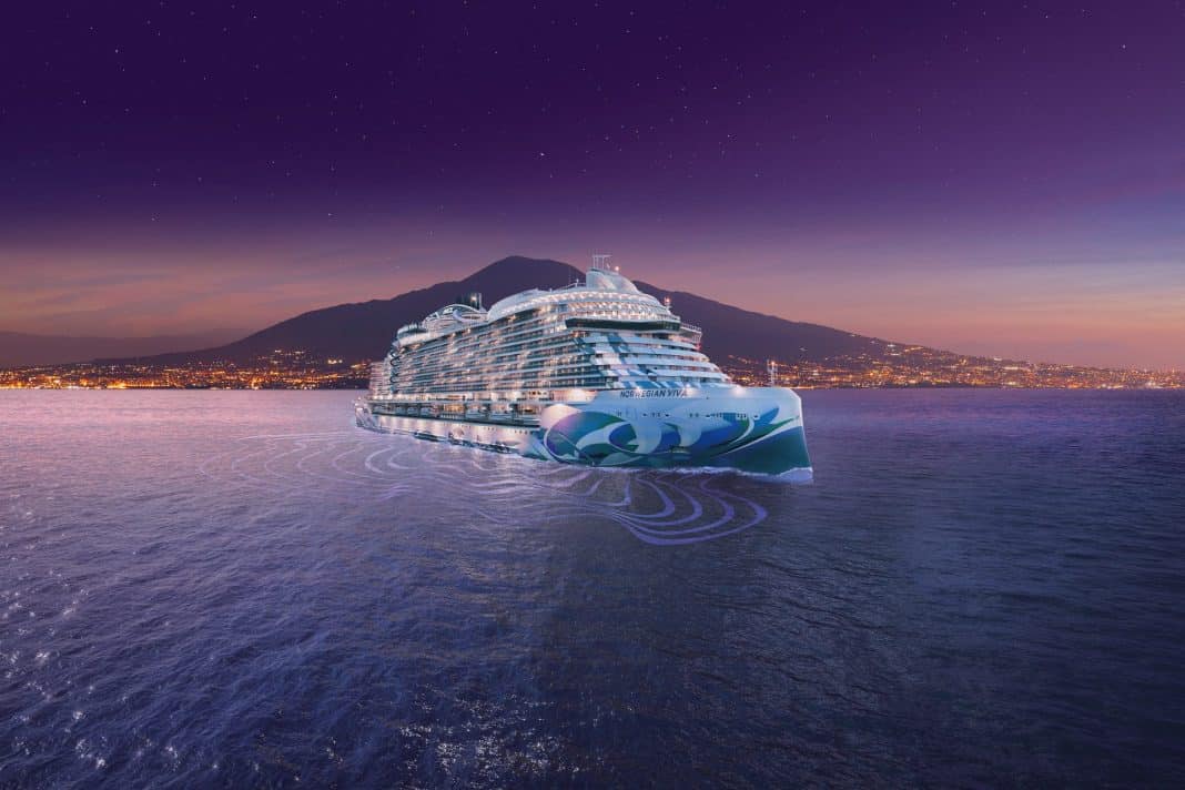 Norwegian Viva heißt der zweite Neubau der Prima-Klasse von Norwegian Cruise Line. Grafik: Norwegian Cruise Line