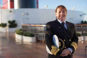 Cunard ernennt Kapitänin Inger Klein Thorhauge zum ersten Kapitän der Queen Anne. Foto: © Cunard Line