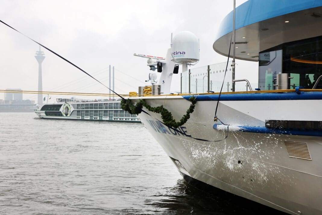 Taufe der Viva One in Düsseldorf. Foto: Viva Cruises