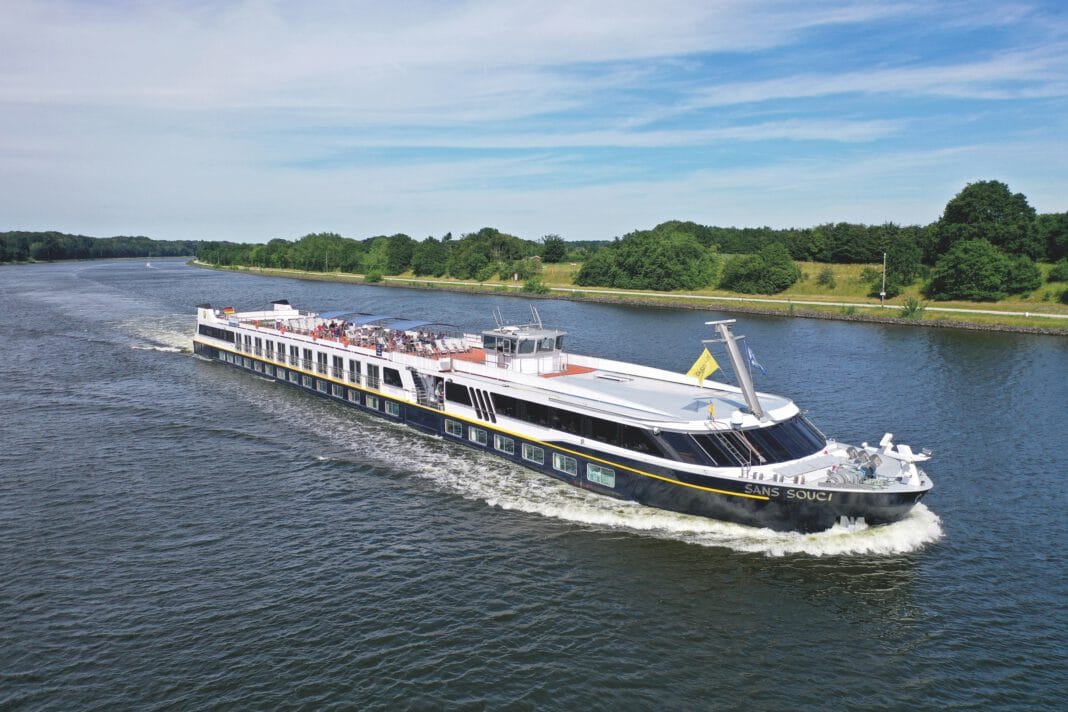 Ende Juli legt das Fluss-Kreuzfahrtschiff »Sans Souci« erstmals zur Themenreise „Bier-Kultur“ ab. Foto: © Plantours Kreuzfahrten