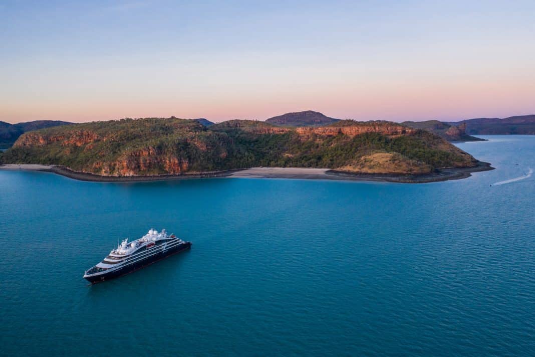 Ponant arbeitet an den Plänen für den nächsten Neubau. Die französische Reederei möchte 2025 ein klimaneutrales Schiff in Dienst stellen. Foto: Ponant - Nick Rains