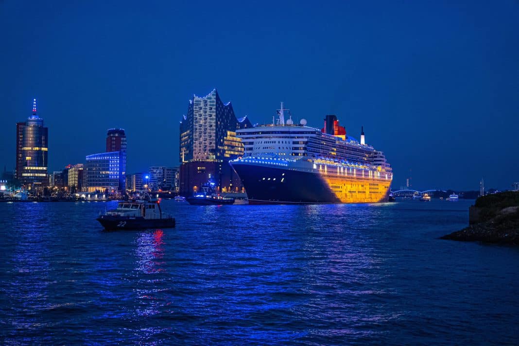 Die Queen Mary 2 während der Hamburg Curise days 2022. Foto: © Ralph Lehmann für Hamburg Cruise Days
