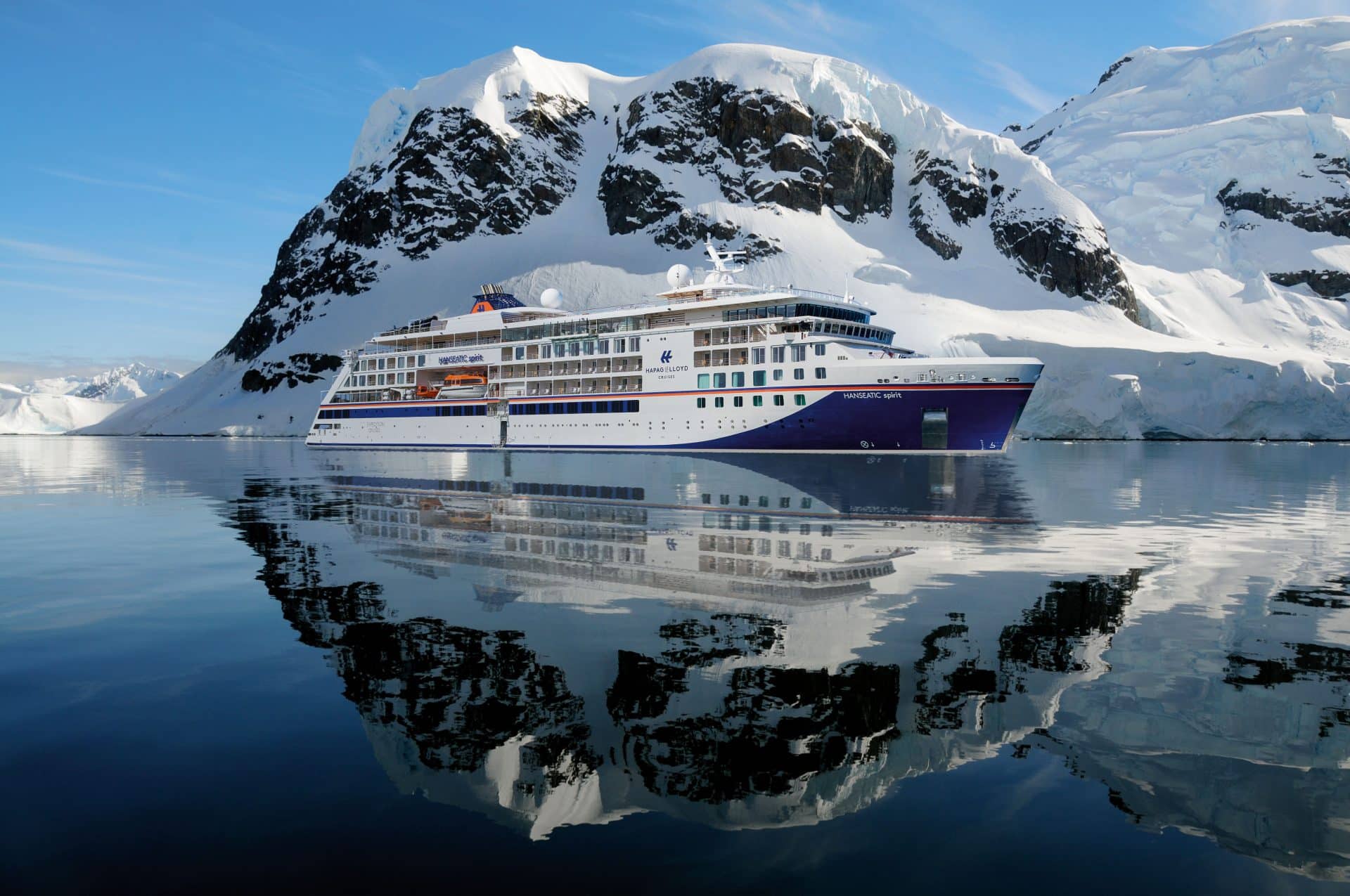 HANSEATIC spirit in der Antarktis. Foto: © Hapag-Lloyd Cruises