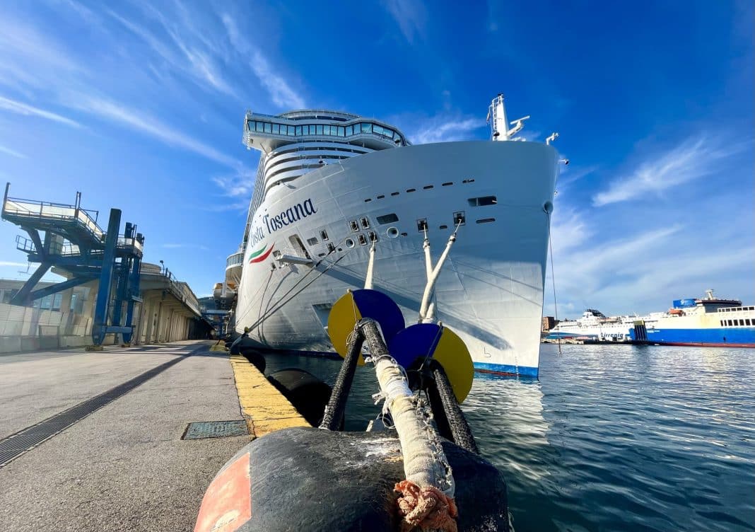 Die Costa Toscana ist das neueste Schiff von Costa Kreuzfahrten. Foto: Christoph Assies