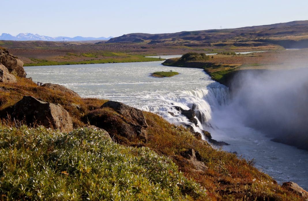 Der Gulfoss-Wasserfall auf Island. Foto: Christoph Assies