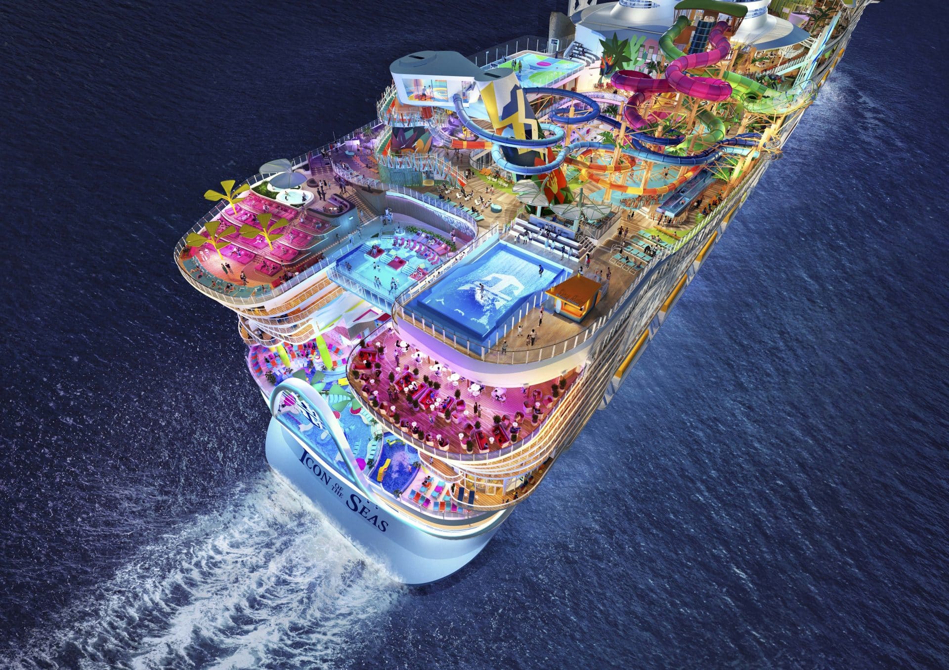 Icon of the Seas, RenderingDueling Piano Bar, Foto: © Royal Caribbean International
