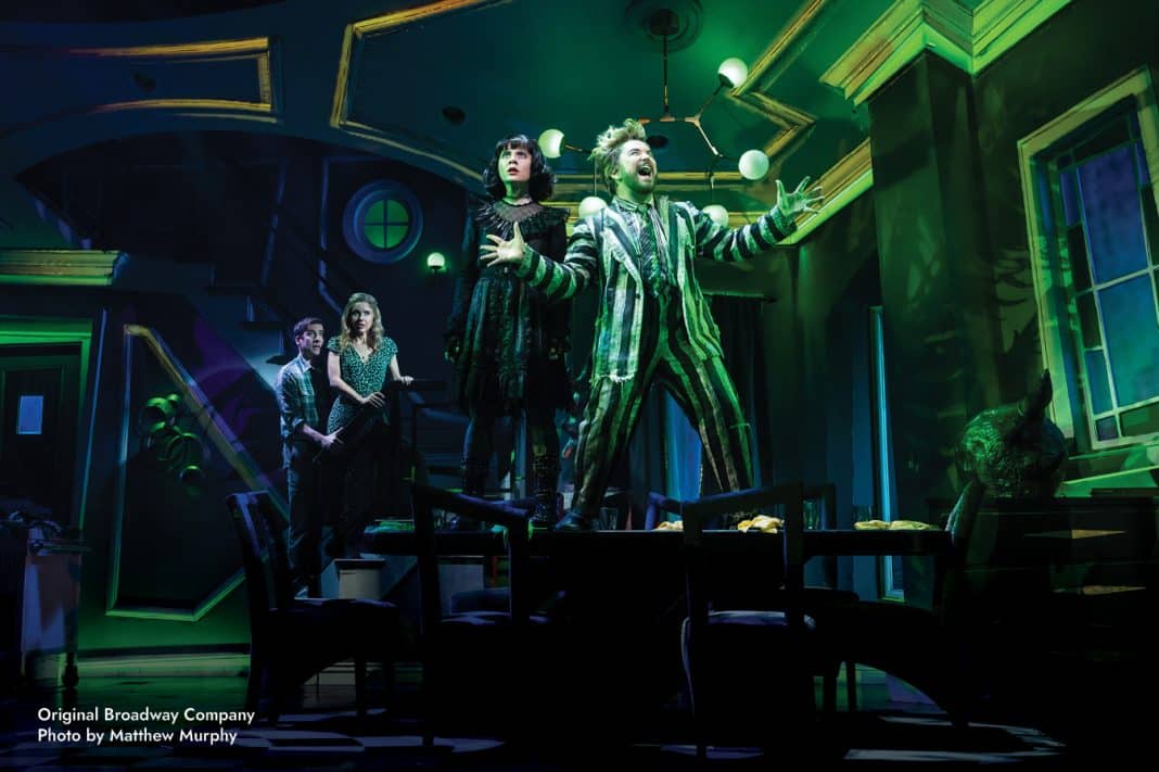 Musical „Beetlejuice” geht an Bord der Norwegian Viva. Foto: © Original Broadway Company / Mattthew Murphy