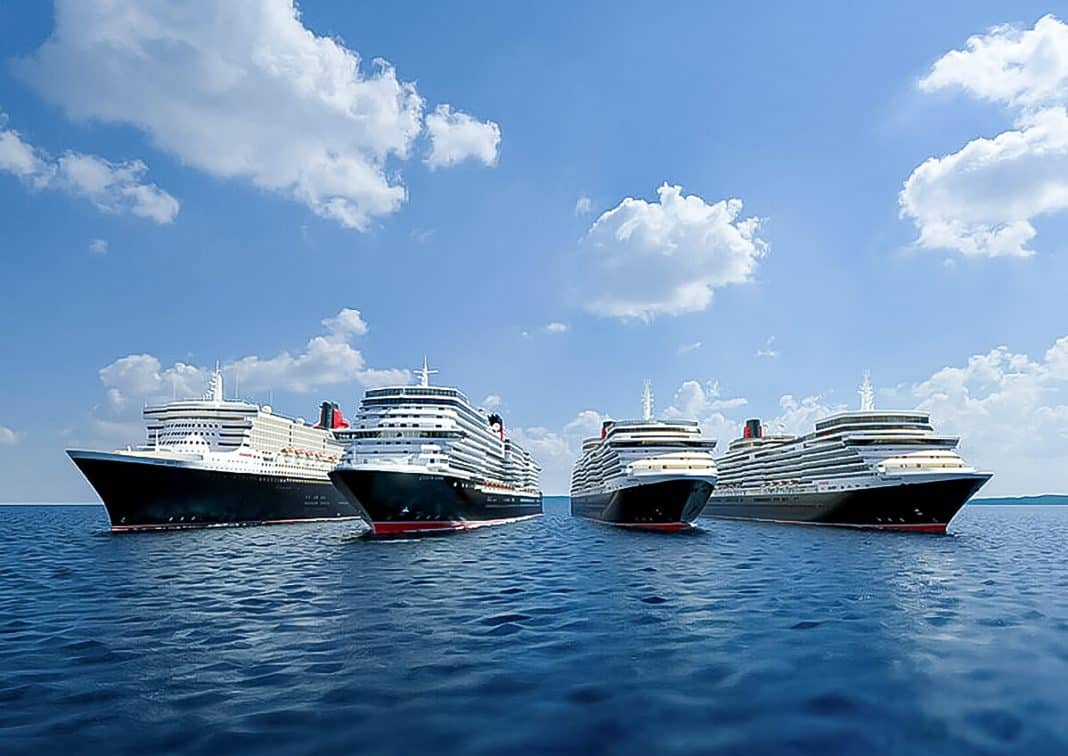 Die vier Queens, Foto: © Cunard Line