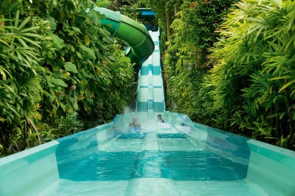 Wasserrutsche im Sentosa Adventure Cove Waterpark. Foto: © Anton Lim