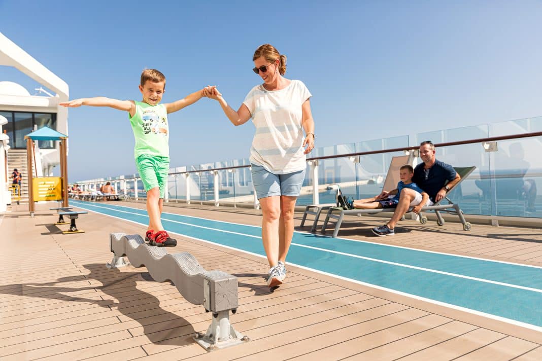 Mein Schiff 2 und Mein Schiff 6 mit zusätzlichem Familienprogramm im Sommer 2023. Foto: © TUI Cruises