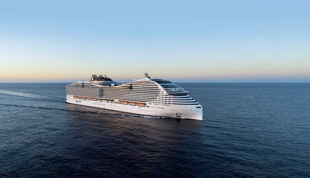 MSC World America. Grafik: MSC Cruises