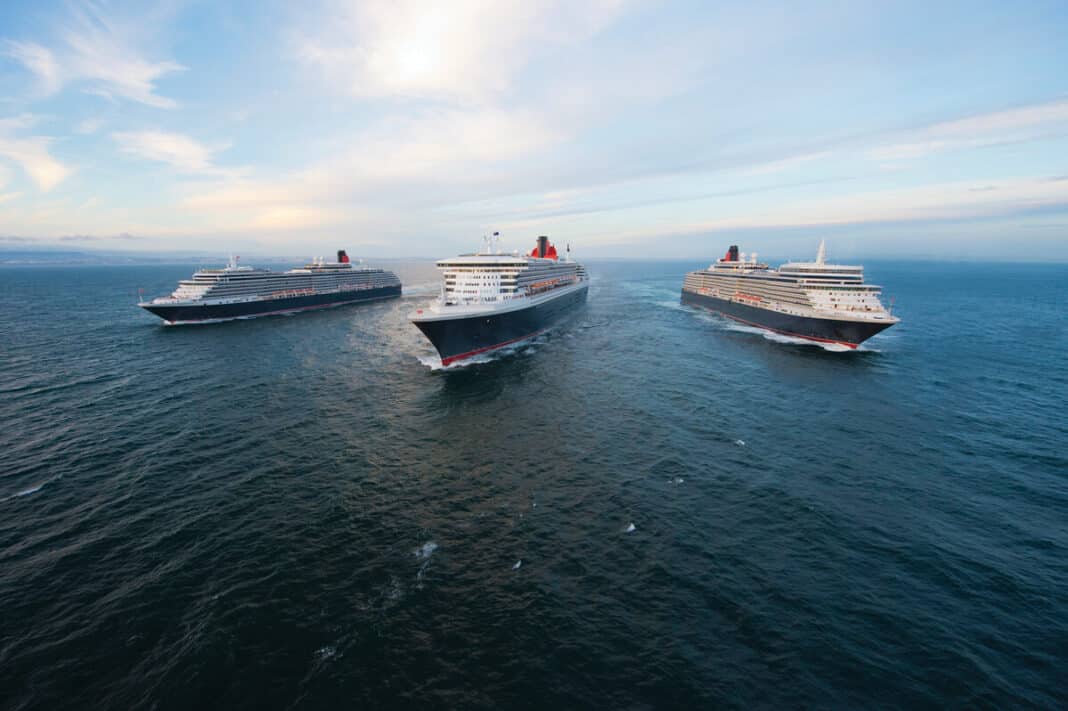 Cunard-Gäste surfen bald mit Starlink-Internet an Bord der Flotte. Foto: James Morgan, Cunard Line