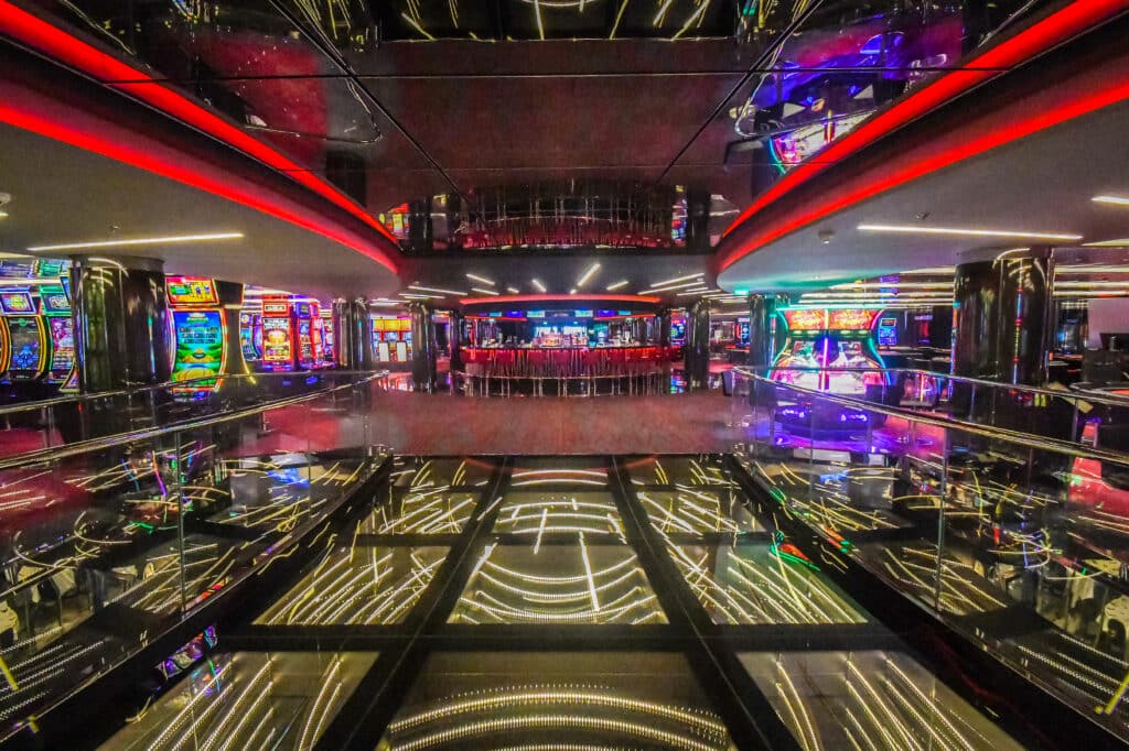 Casino, MSC Euribia, Foto: Tobias Lange-Rüb