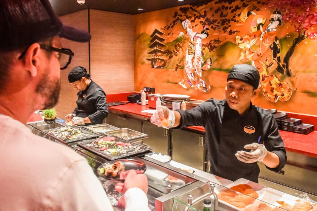 Kaito Sushi, MSC Euribia, Foto: Tobias Lange-Rüb