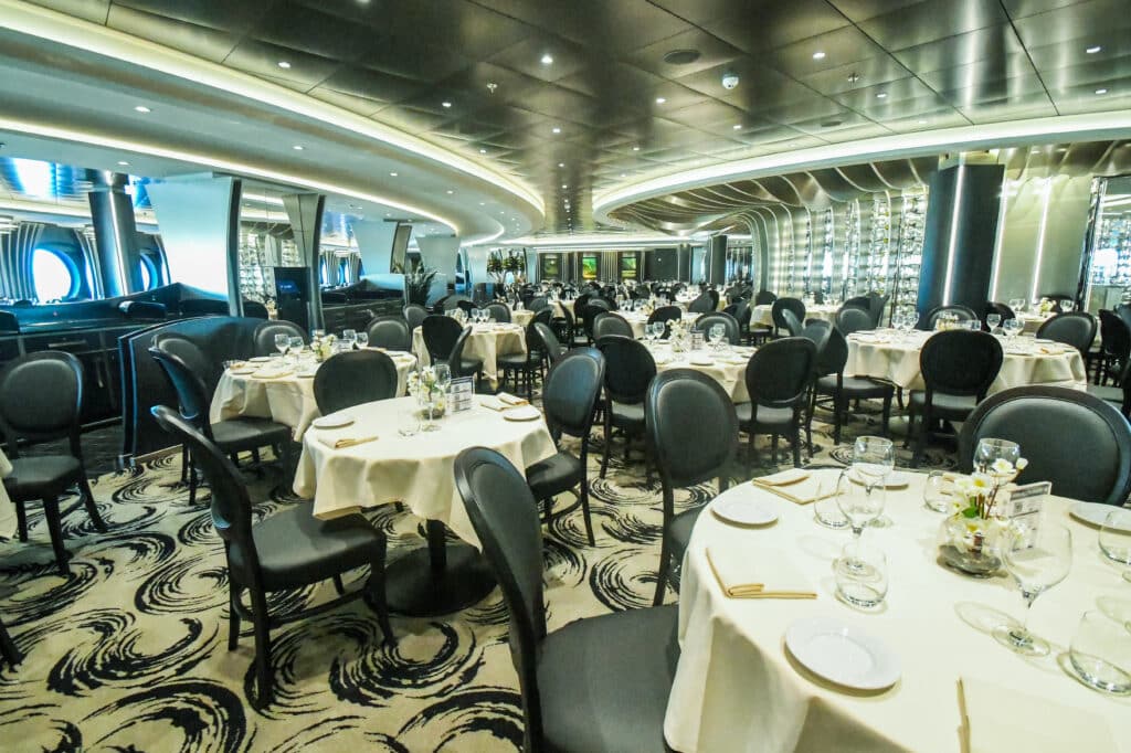 Aurora Borealis Restaurant, MSC Euribia, Foto: Tobias Lange-Rüb