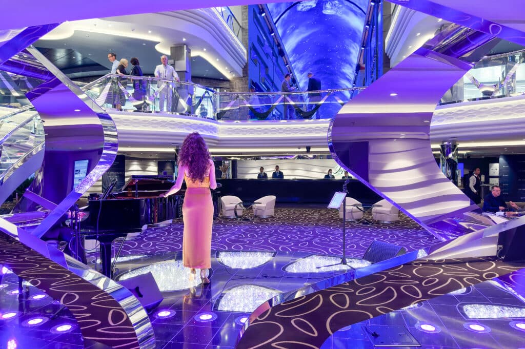 Infinty Atrium, MSC Euribia, Foto: Tobias Lange-Rüb