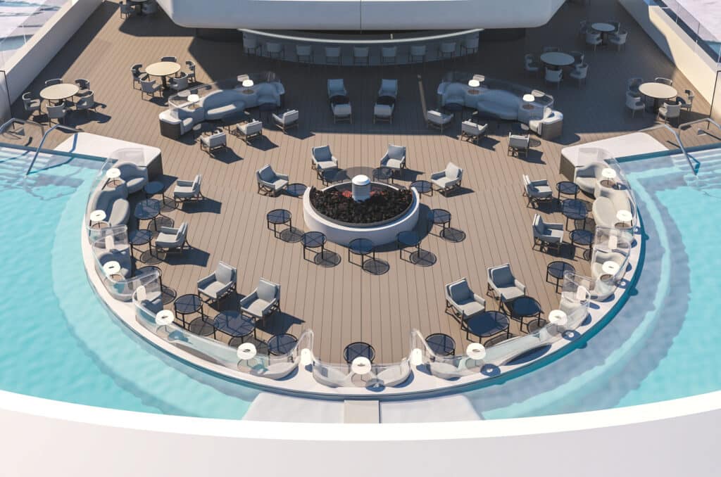 Lagune, Le Commandant Charcot, Foto: © Ponant / Wilmotte Associes Architectes