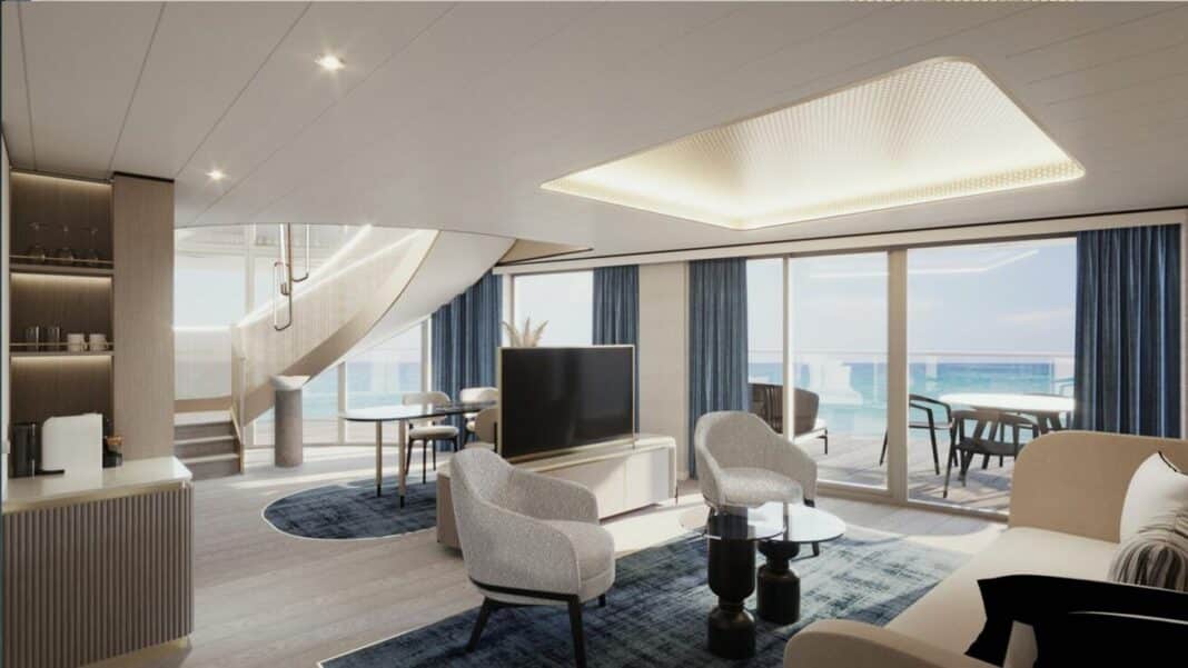 Große Freiheit Suite für bis zu 6 Personen. Foto: © TUI Cruises