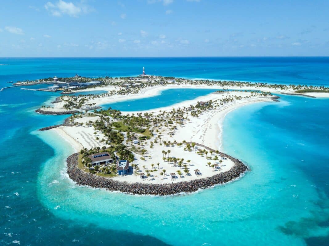 Die Privatinsel von MSC Cruises, Ocean Cay, auf den Bahamas. Foto: MSC Cruises