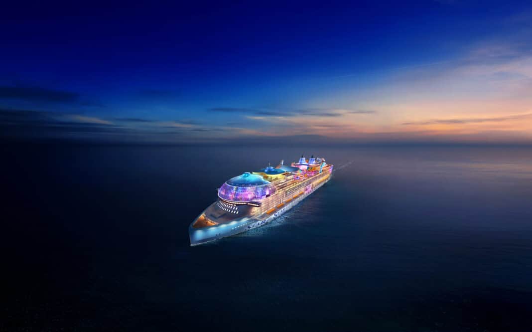 Die Star of the Sea wird im Sommer 2025 in Dienst gestellt. Grafik: Royal Caribbean International