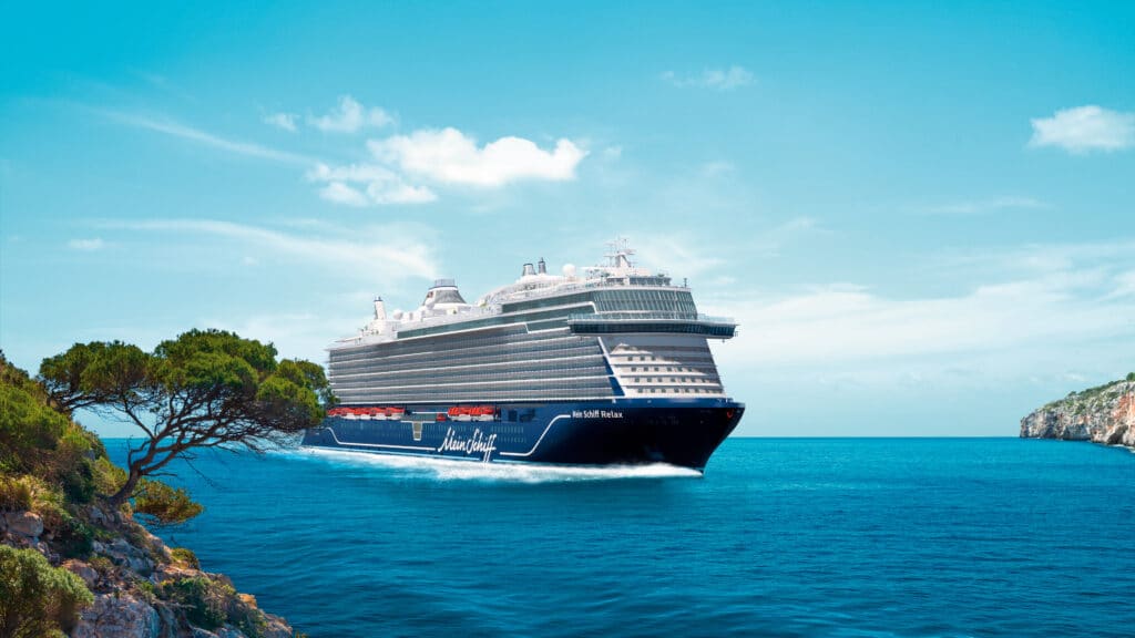Mein Schiff Relax – die ersten buchbaren Reisen gehen ins Mittelmeer. Foto: © TUI Cruises