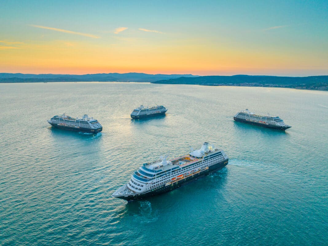 Mit einer Flotte von vier Schiffen im intimen Stil, Azamara Journey, Azamara Quest, Azamara Pursuit und Azamara Onward, können Reisende große Häfen auf der ganzen Welt erreichen. Foto: © Azamara Cruises
