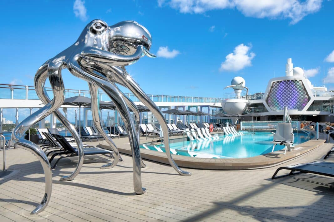 Resort Deck, Celebrity Ascent. Foto: © Celebrity Cruises