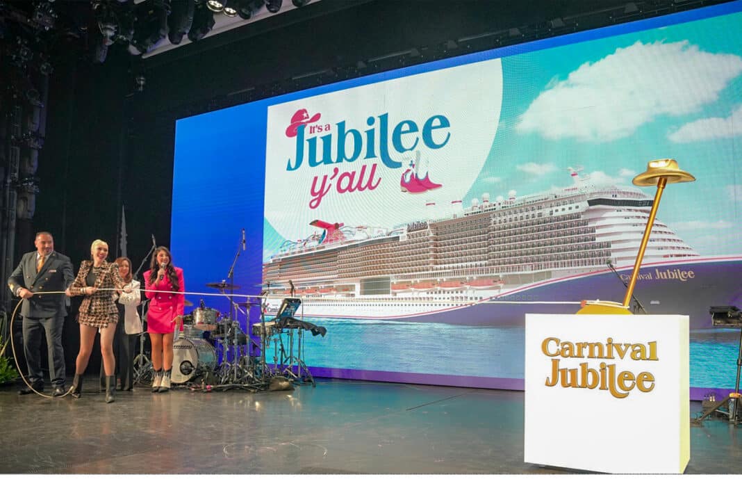 Superstar Gwen Stefani tauft Carnival Jubilee, Foto: © Carnival Cruise Line