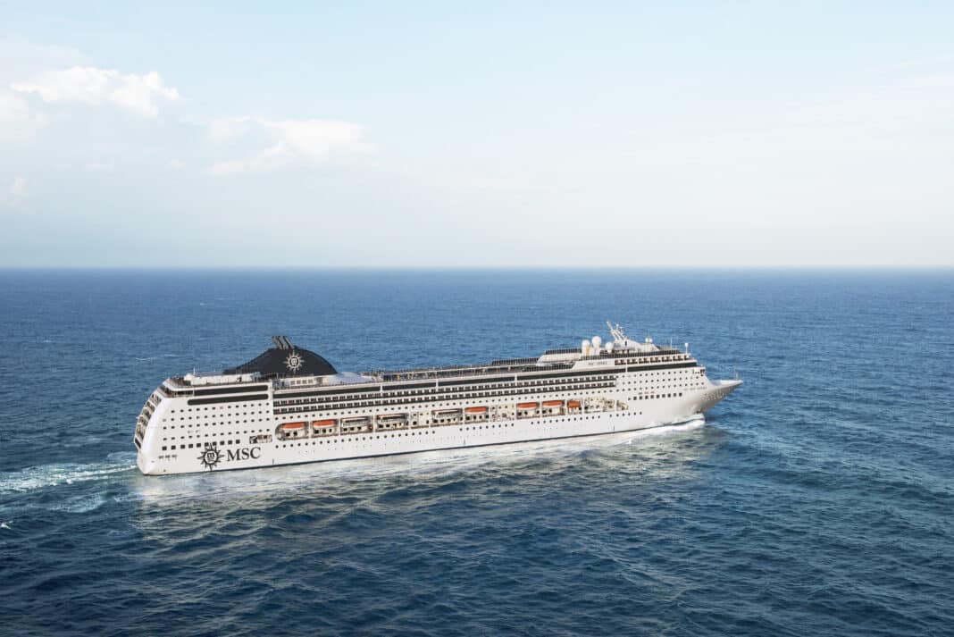 Die MSC Opera gehört zu den kleineren Schiffen der MSC-Flotte. Foto: MSC Cruises