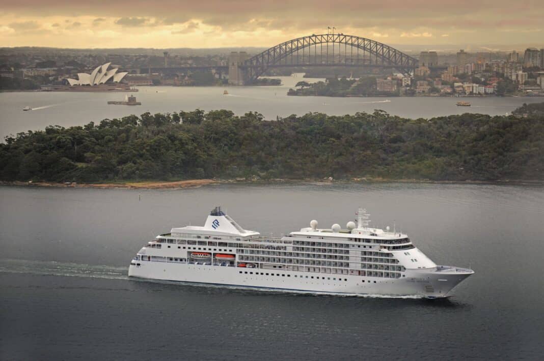 Silver Whisper in Sydney. Foto: © Silversea Cruises