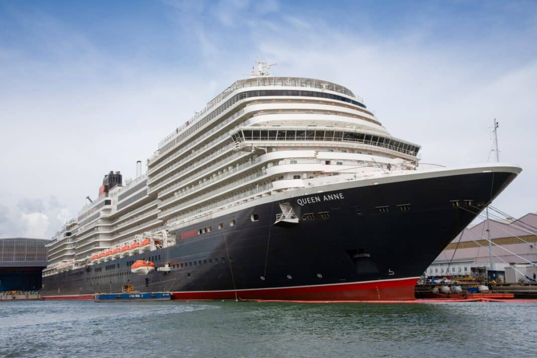 Die Fincantieri Werft in Marghera hat am Freitag die Queen Anne an die Cunard Line übergeben. Foto: Fincantieri