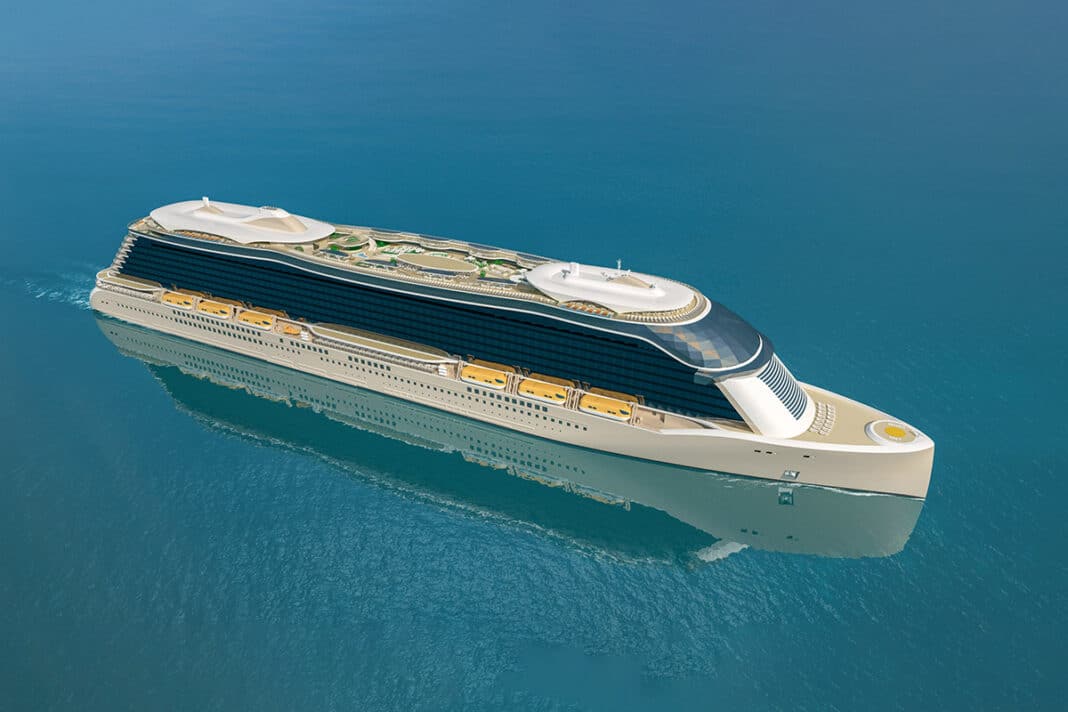 Konzept des klimaneutralen Kreuzfahrtschiffes AVATAR, Foto: © Meyer Gruppe