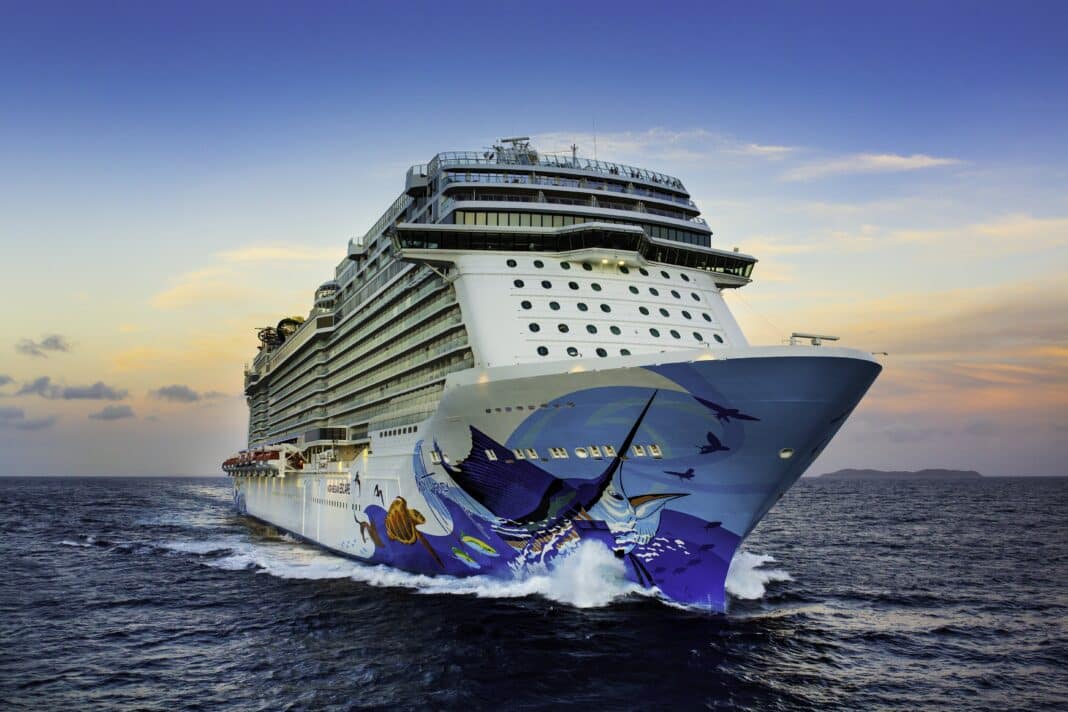 Das größte NCL-Schiff in diesem Sommer in Europa ist die Norwegian Escape. Foto: Norwegian Cruise Line
