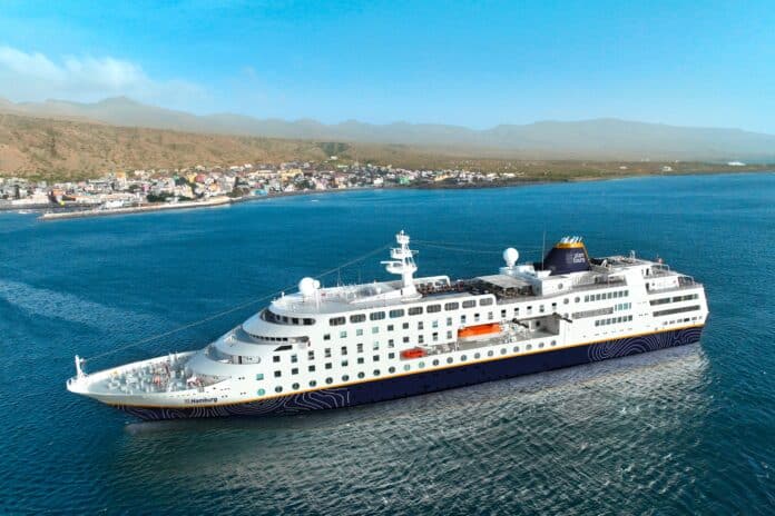 MS Hamburg in den neuen Plantours-Farben. Foto: © plantours & Partner GmbH