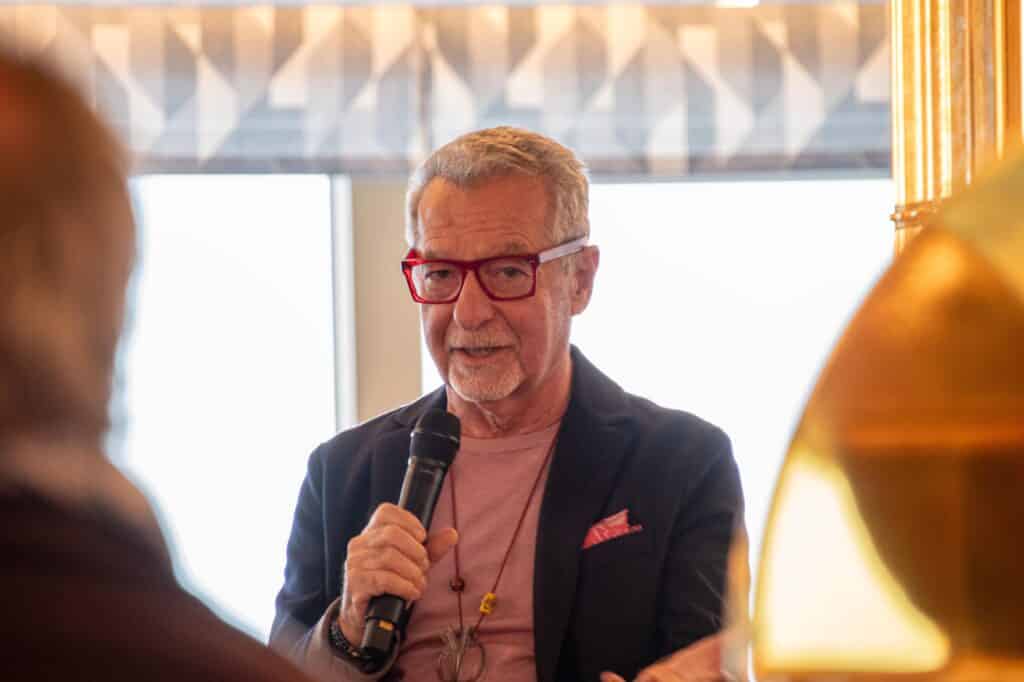 Adam D Tihany, Kreativdirektor der Queen Anne; Foto: © Tobias Lange-Rüb / CRUCERO  