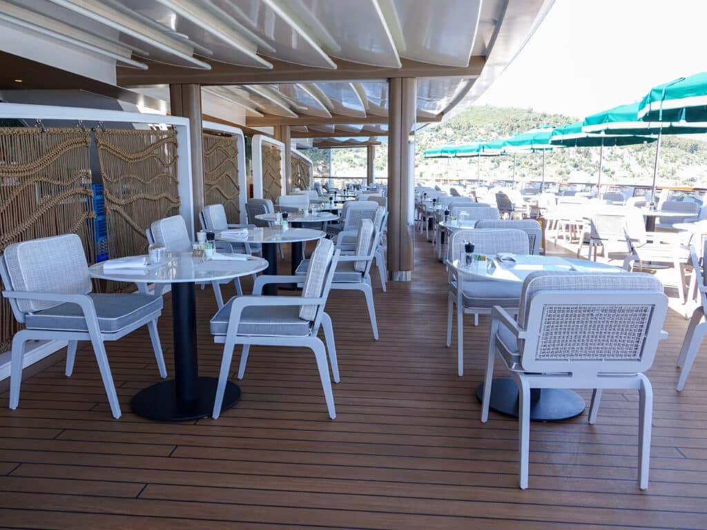 La Veranda, Regent Seven Seas Grandeur; Foto: © Tobias Lange-Rüb / CRUCERO