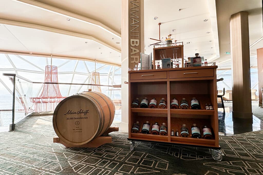 Diamant Bar, Mein Schiff 7, Foto: © Tobias Lange-Rüb / CRUCERO