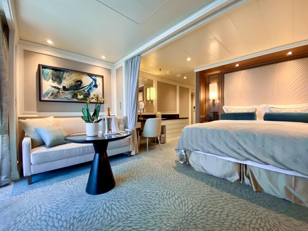 Superior Suite, Regent Seven Seas Grandeur; Foto: © Ralf Lange / CRUCERO 