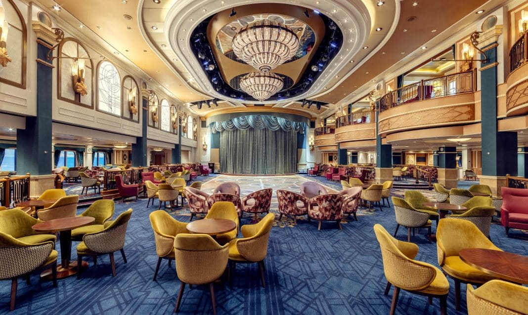 Der Queens Room an Bord der Queen Elizabeth. Foto: Cunard