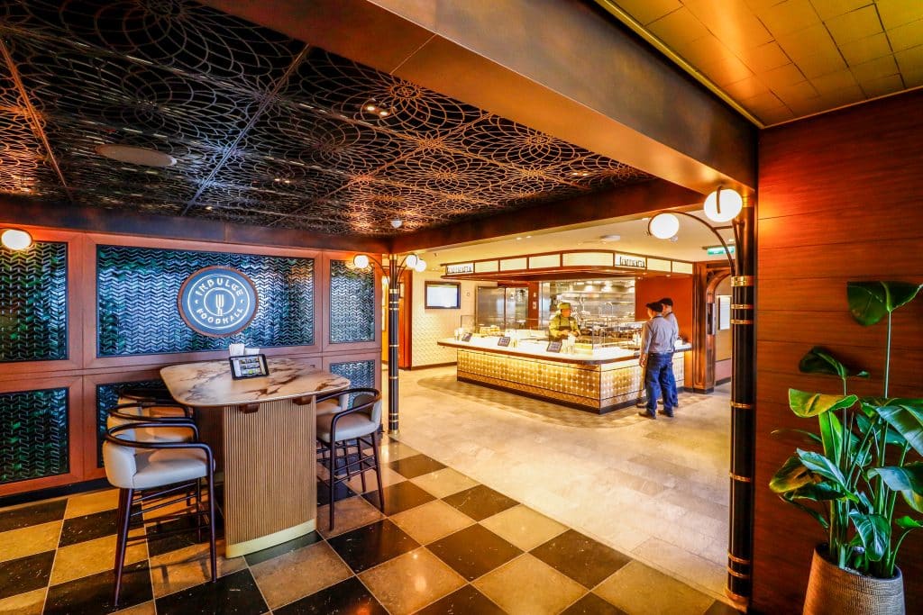 Indulge Food Hall, Foto: © Christoph Assies