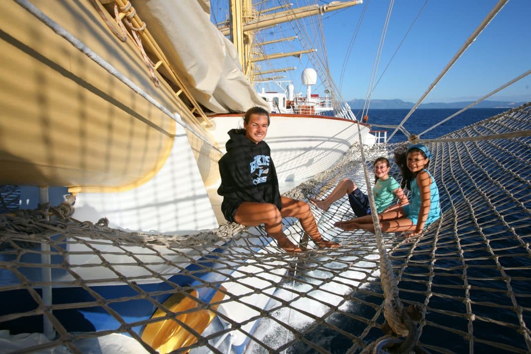 Kinder an Bord von Star Clippers, Foto: © Star Clippers
